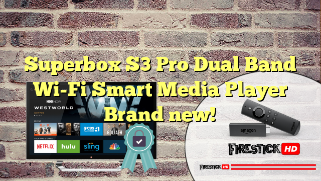 Superbox S3 Pro Dual Band Wi-Fi Smart Media Player Brand new!